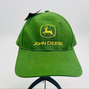 John Deere‎ logo hat green New cotton adjustable Cary Francis Group